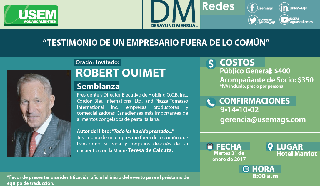 Invitación DMenero_Robert Ouimet