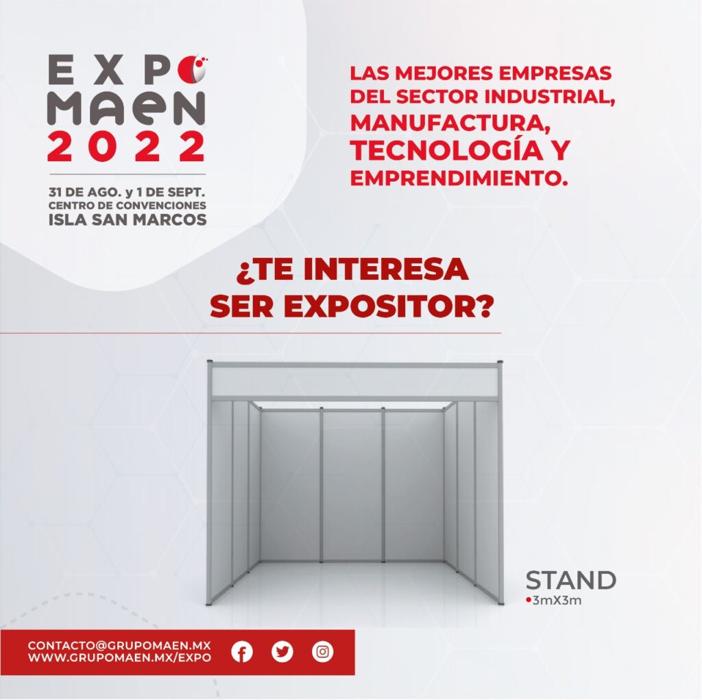 Previsualización del stand de Expo MAEN 2022
